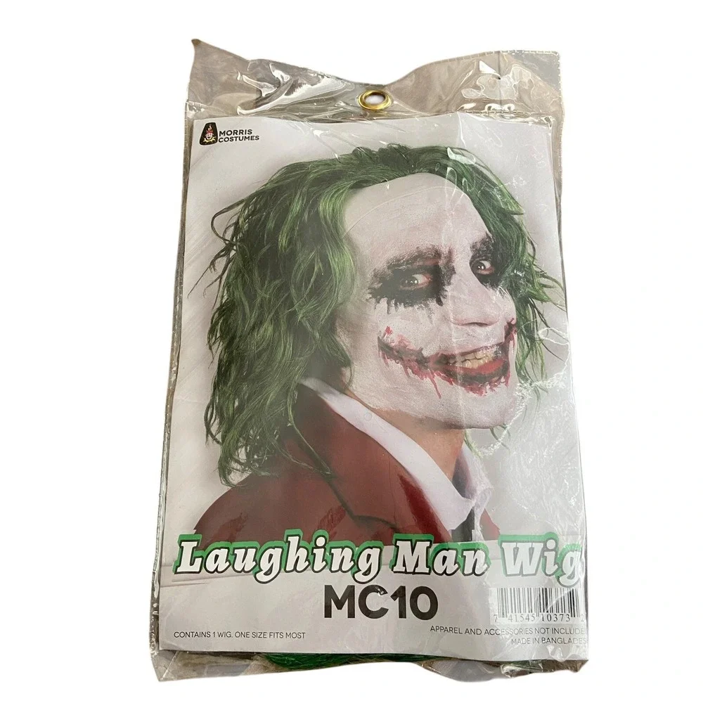 Clown Wig Laughing‎ Man Halloween Costume Hair Short